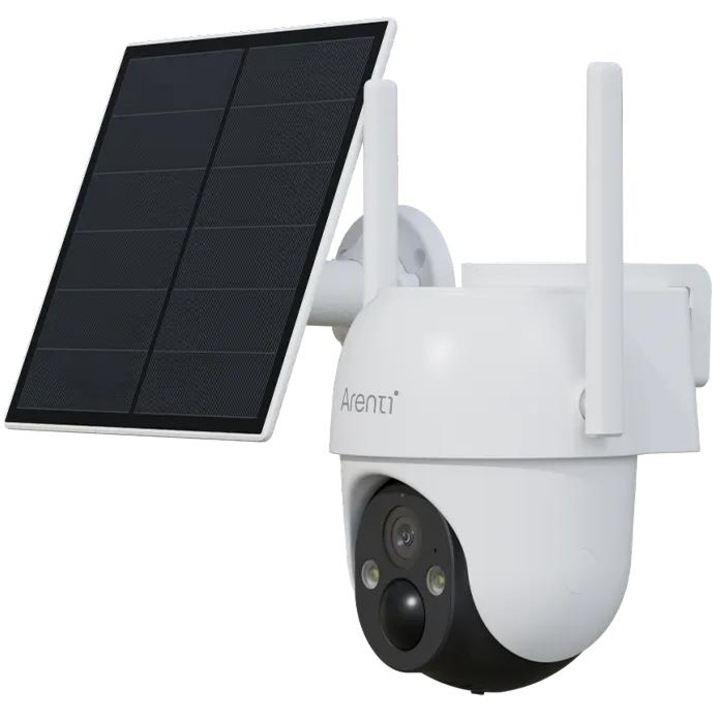 Camera de supraveghere exterioara Arenti 3MP/2K cu panou solar