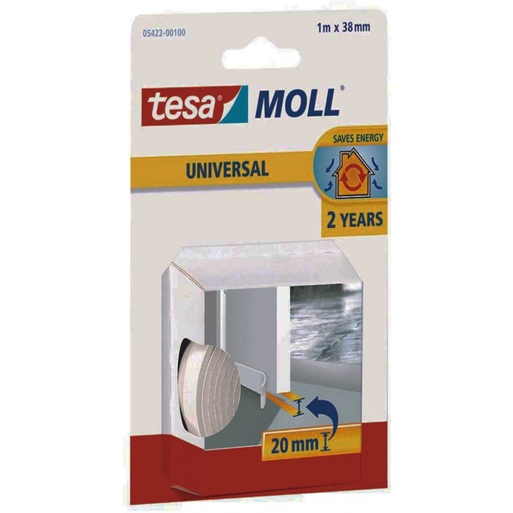 Bara usi, TESA, 1m, 38mm, alb