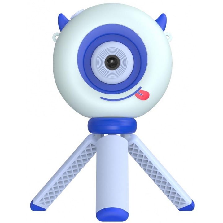 Aparat foto instant Kiddoboo FotoFun Instapic, albastru