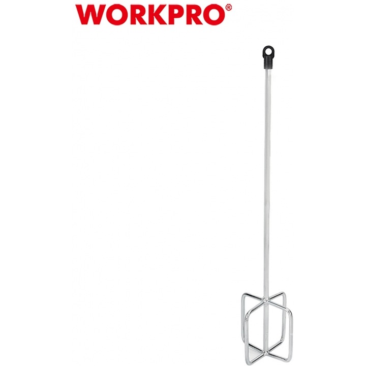 Amestecatoare electrice WORKPRO Tetragonos 600x127mm, set profesional