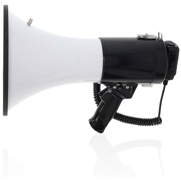 Мегафон NEDIS MEPH250WT, 25W, бял/черен