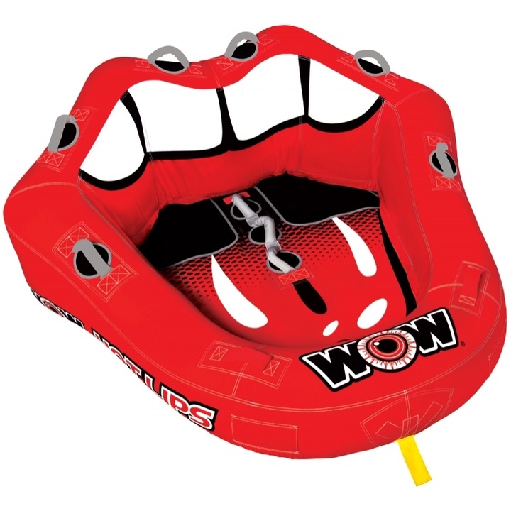 Tub de ski WOW Ski Tube, HOT LIPS, 172x170x71cm