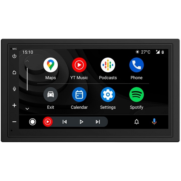 Sistem de divertisment auto AIWA BT/DAB/Android Auto, display TFT LCD, 4CHx40W