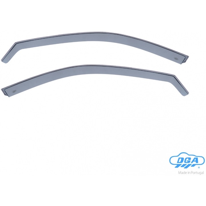 Paravanturi auto DGA set 2 bucati pentru Audi A4 4D 1994-2001 / A4 Avant 5D 1996-2001, acrilic transparent