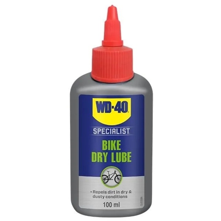 Solutie curatare WD-40 BIKE, 100ml, pentru echipamente sportive