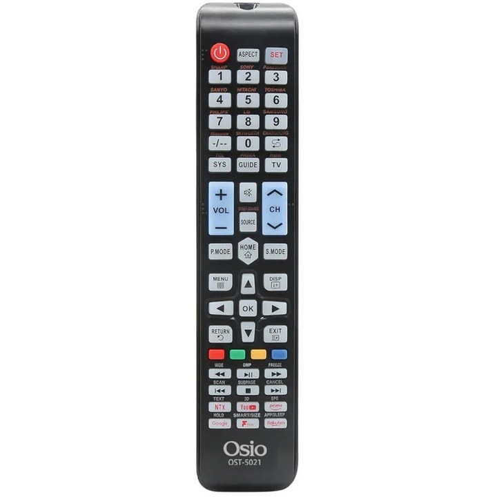 Telecomanda universala Osio OST-5021, 1000 se 1