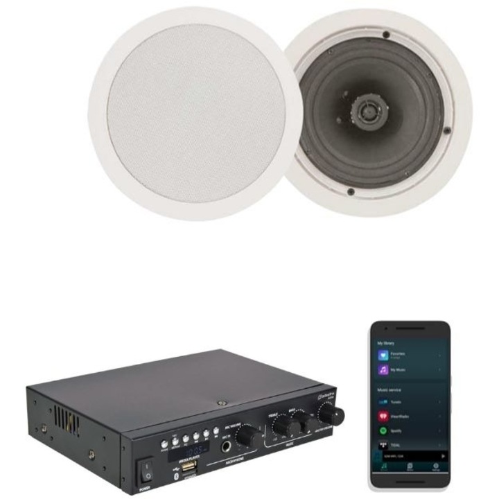 Subwoofere Adastra 2*CC6V+A200, 6,5'', set