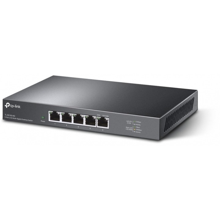 Switch TP-Link TL-SG105S-M2, 5 porturi, fara management
