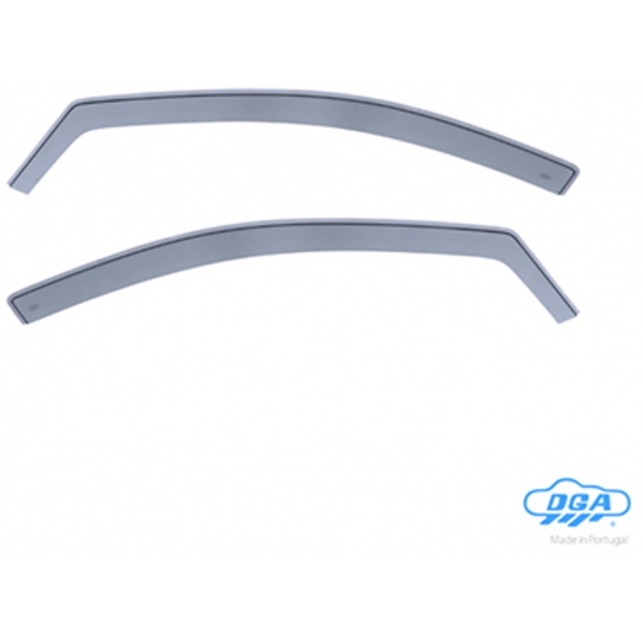 Paravanturi auto DGA set 2 bucati pentru Kia Ceed 5D 2007-2012, sticla acrilica transparenta