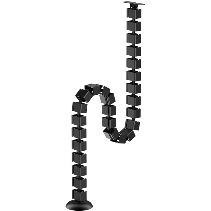 Sistem de gestionare a cablurilor SBOX, negru, model CC-1016