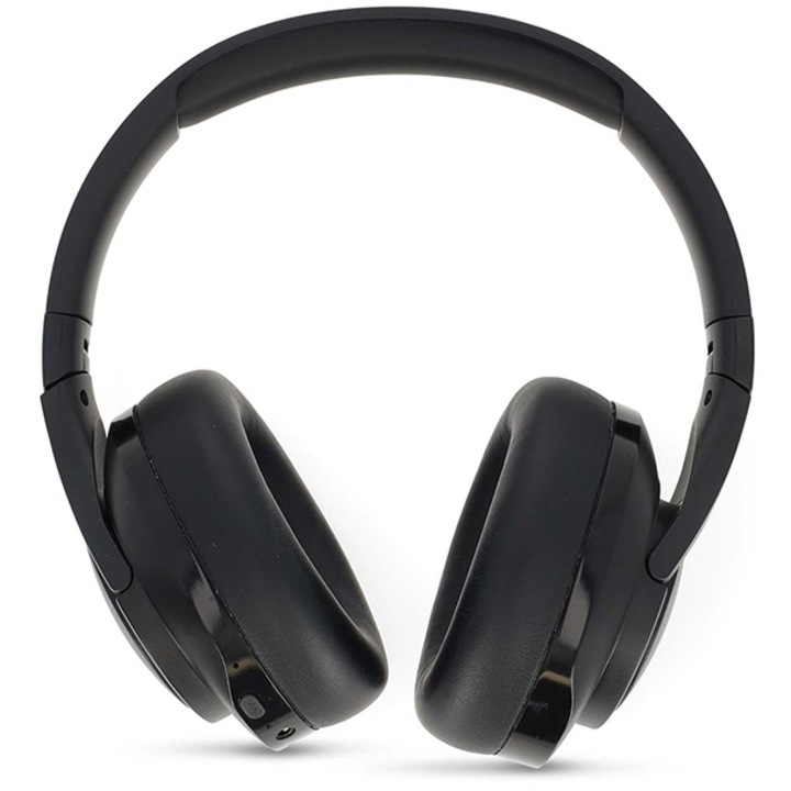 Casti PC NEDIS HPBT6024BK Bluetooth, microfon, culoare neagra