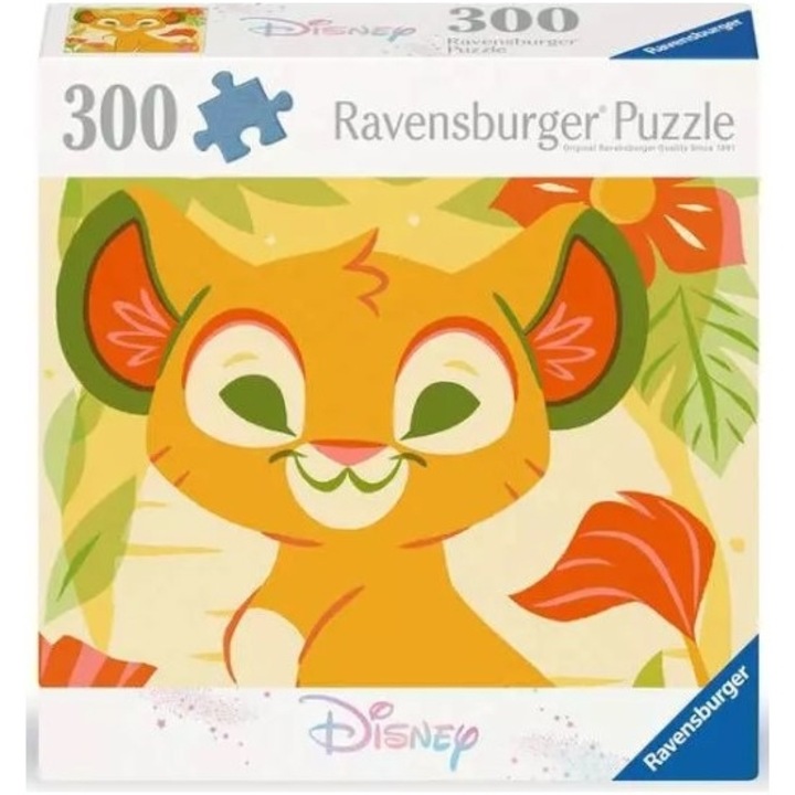 Puzzle 300db XXL Disney Simba, Ravensburger készlet