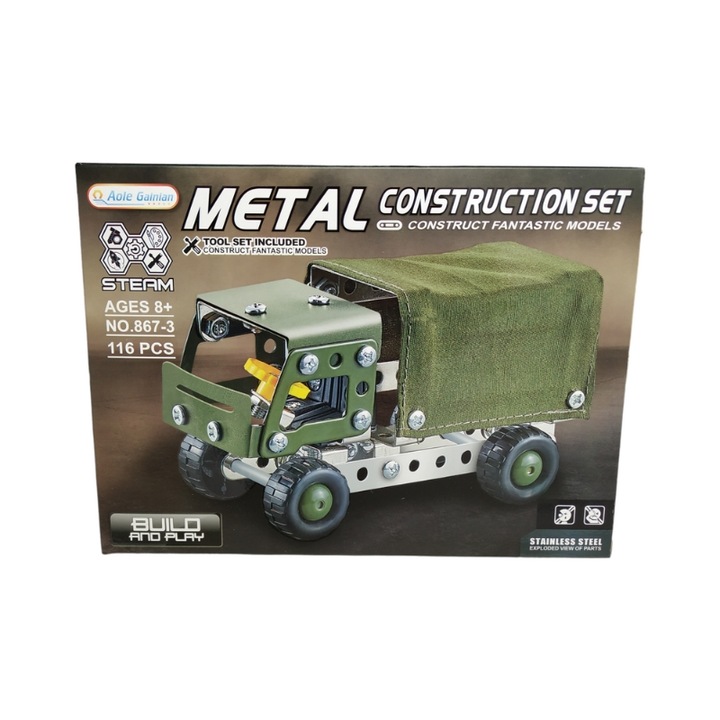 Set de constructie Tradesor 867-3, 112 piese