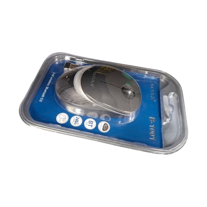 Mouse AOAS, Asyrmato pontiki E/Y, negru