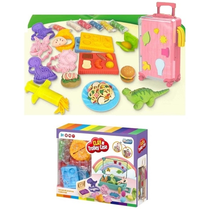 Set de constructie DIY cu plastilina, Tradesor