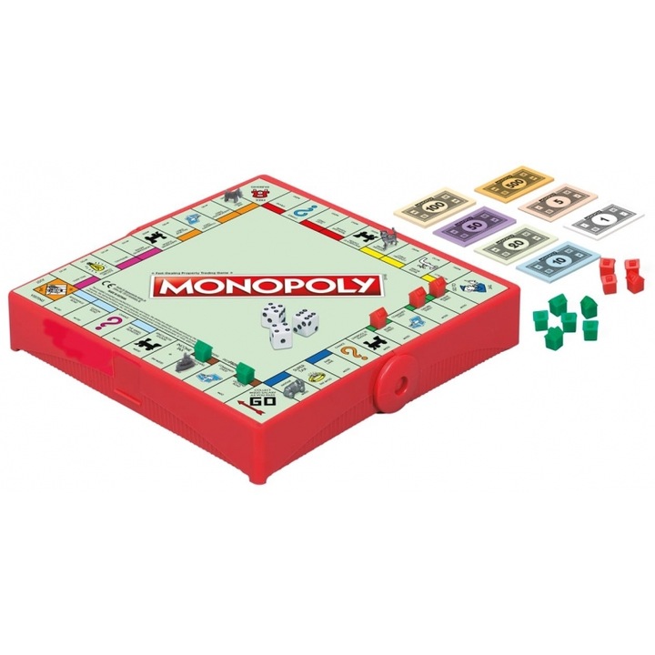 Joc de societate Hasbro Monopoly: Grab and Go, limba engleza