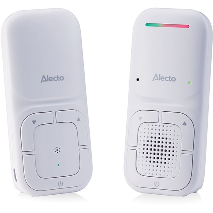 Monitor video pentru bebelusi ALECTO DBX130, tehnologie DECT 1.8GHz, alb