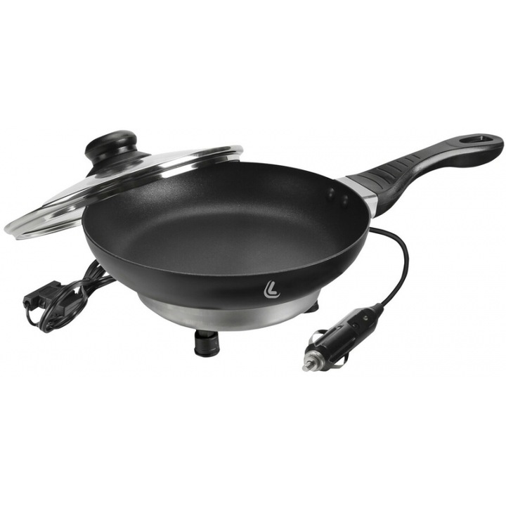 Tigaie electrica, Lampa, 24V, 270W, 20 cm, negru