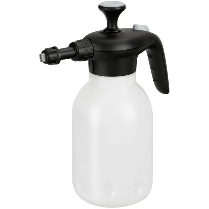 Aparat pentru stropit gradina, Lampa, 2 L, alb/negru