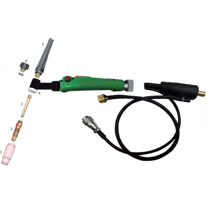 Accesorii aparate de sudura, TECNOWELD, set 10 buc, keramike kephale o12,5mm, 17V, ECR26