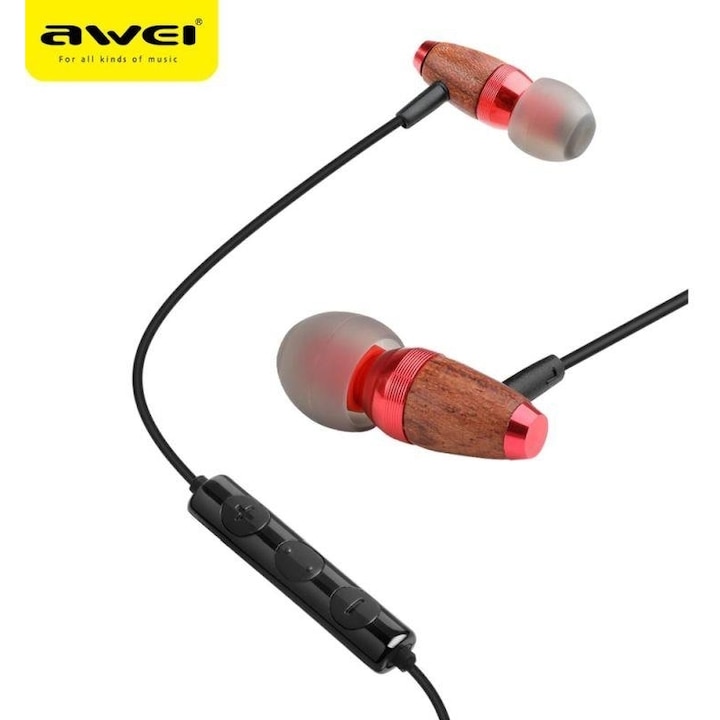 Casti cu fir Acefast L3, USB-C, microfon, 1.2m, alb