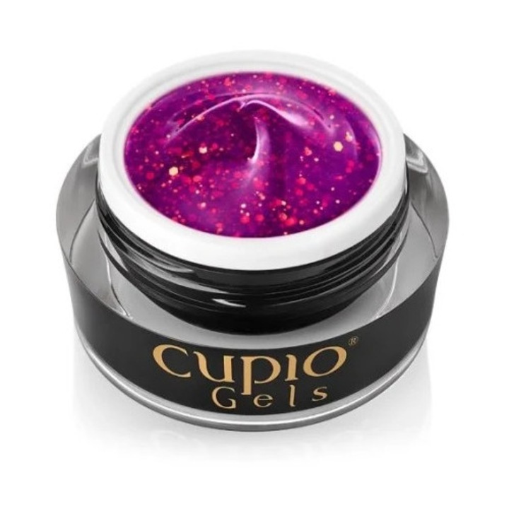 Glitter Neon Builder Gel - Cupio Summer Babe 15ml