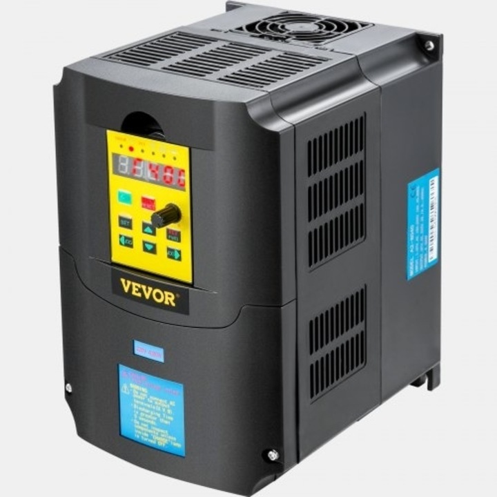 Convertor de Frecventa, Intrare AC 220V, 4KW, 5.5HP, 220V, 1 si 3 faze, VEVOR