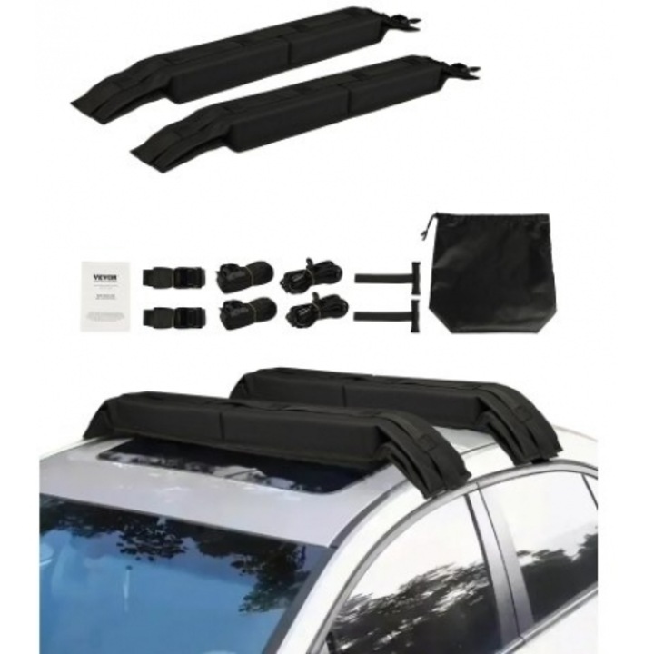 Suport auto bare acoperis VEVOR, 31,5" (80,0 cm), 176LBS (79,83 kg)