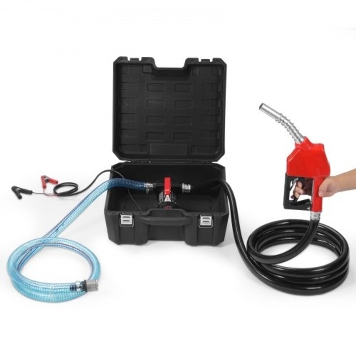 Pompa de transfer VEVOR 12V 10 GPM 1/4 HP, pentru atelier