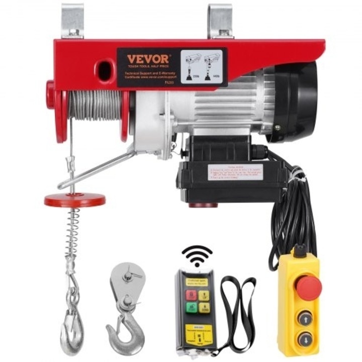 Echipament pentru transport si ridicat, VEVOR, Geranos, 440 lbs, 328 ft, 14 ft