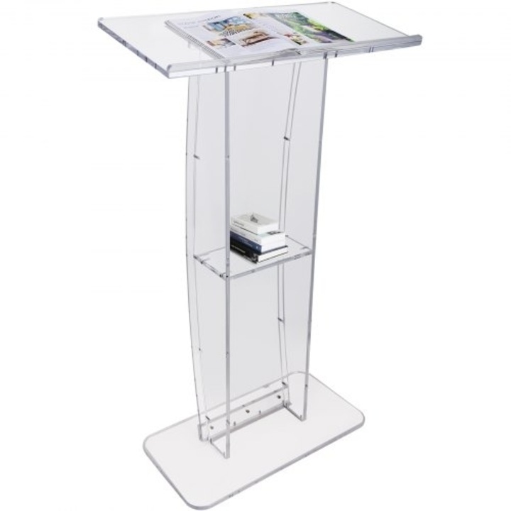 VEVOR дисплейна система, 47" (119,4 см), прозрачна, за офис, училище