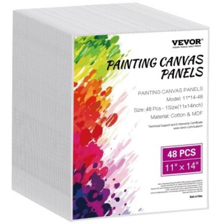 Set 48 panze pictura VEVOR, 27.9x35.6 cm