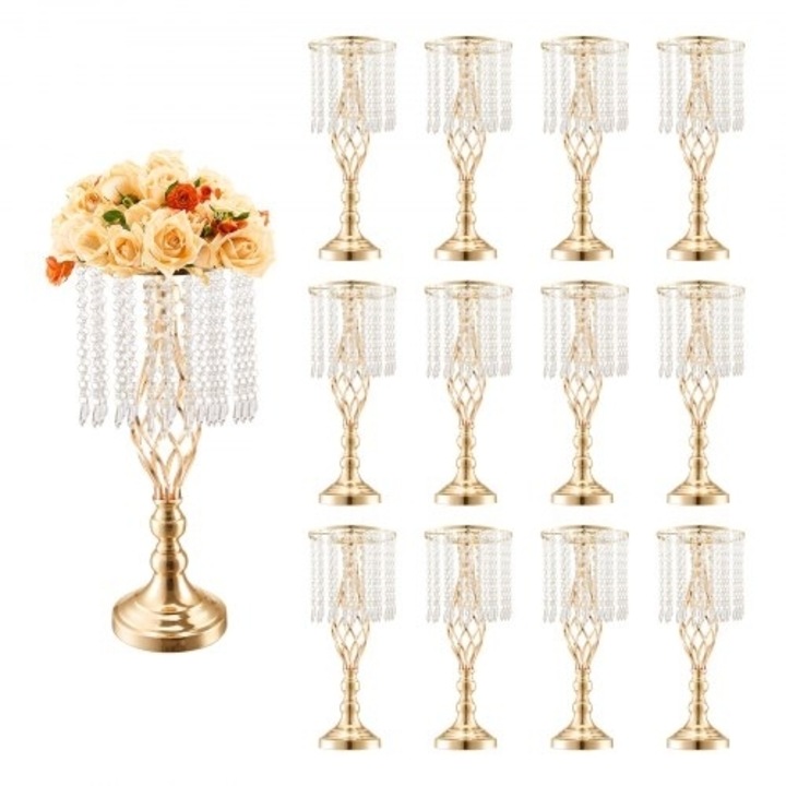 Set 12 vase decorative VEVOR 49cm