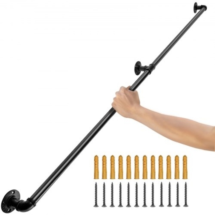 Scara VEVOR 5FT (1,52 m), 440LBS (199,58 kg), antiderapant, pentru interior/exterior