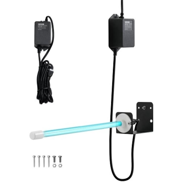 Purificator VEVOR Katharistes Aera 25W 17inch (43,2 cm) cu lumina UV si magneti