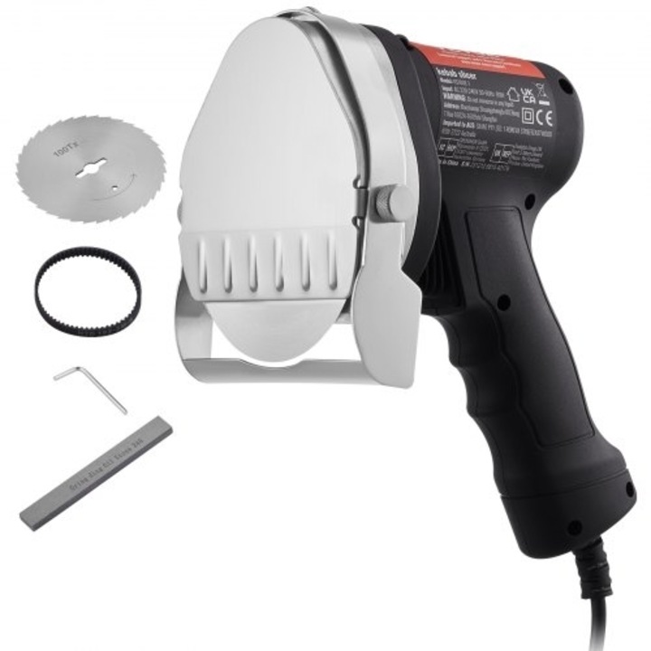 Set de cutite Elektriko Machairi Soublaki VEVOR, 2 lepide, color multicolor