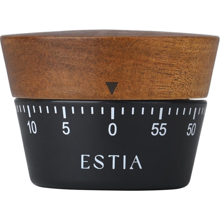 Ceas de bucatarie Estia Allure analogic 60 minute, negru