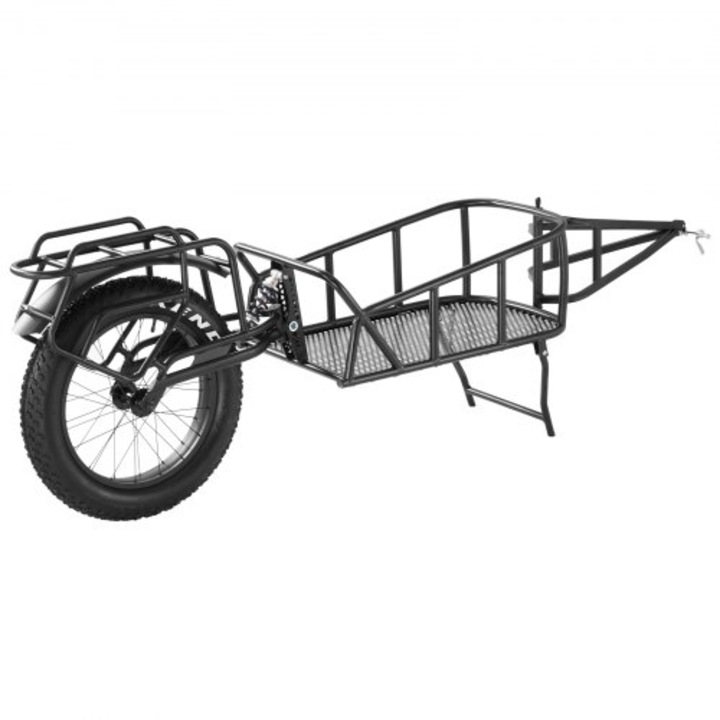 Remorca pentru bicicleta VEVOR, 70 lbs, roti 20", dimensiuni 50,8x50,8cm