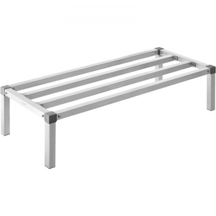 Raft de depozitare stabil din aluminiu VEVOR 48"x20"x12" (121,9x50,8x30,5 cm)