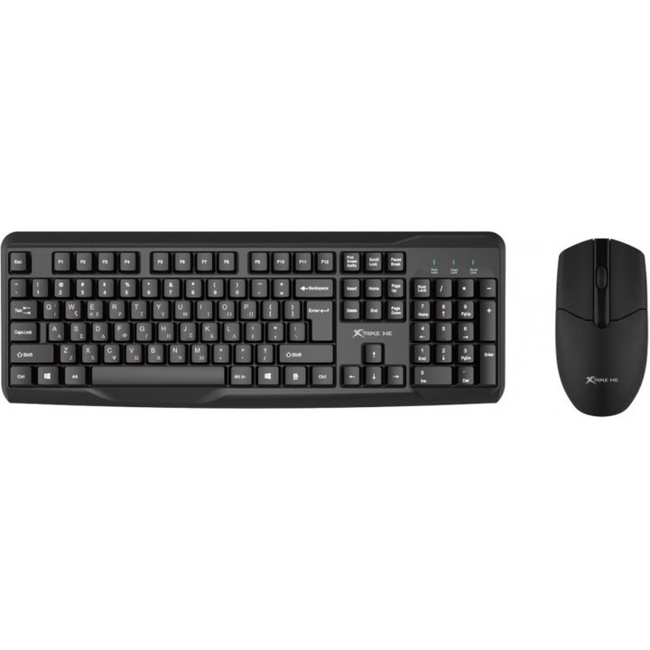 Set tastatura si mouse Canyon SET-W01 wireless, negru