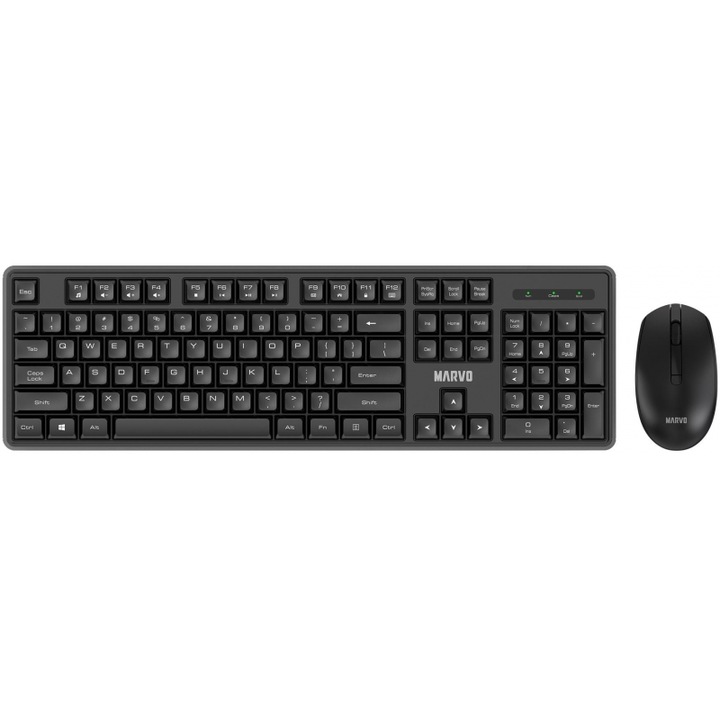 Set Tastatura MARVO WS005 Asymetric, Negru