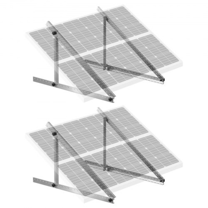 Panou solar VEVOR 45 inch (114,3 cm) set 2 bucati, Rythmizomenes Klises 0 - 90