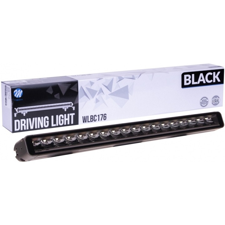 Proiector M-Tech PROBOLEAS BLACK SERIES 18x5W LED 12-48V 90W 7.560lm 534x54x58mm