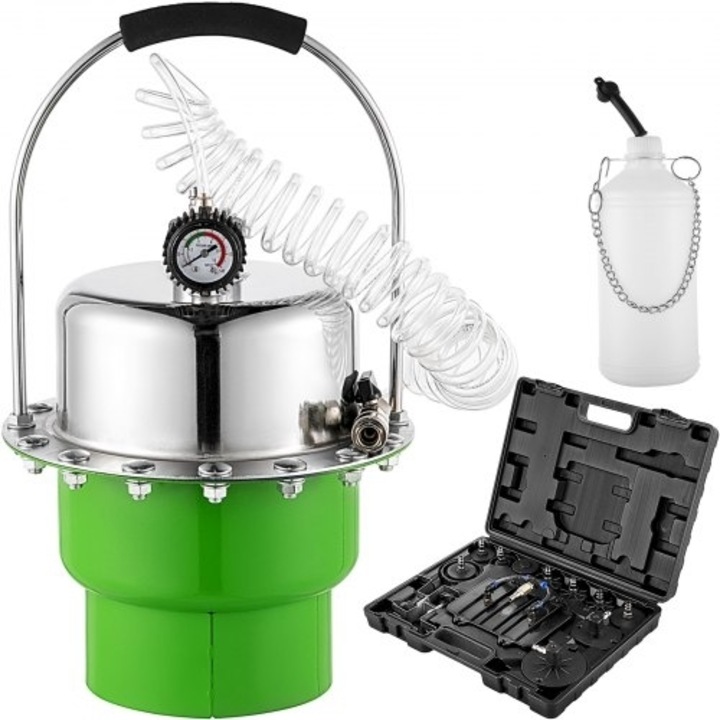 Aerisitor pneumatic, VEVOR, verde