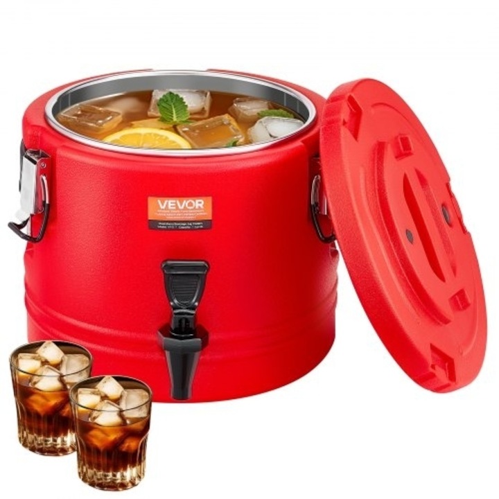 Carafa VEVOR pentru bauturi calde si reci, set de 8L