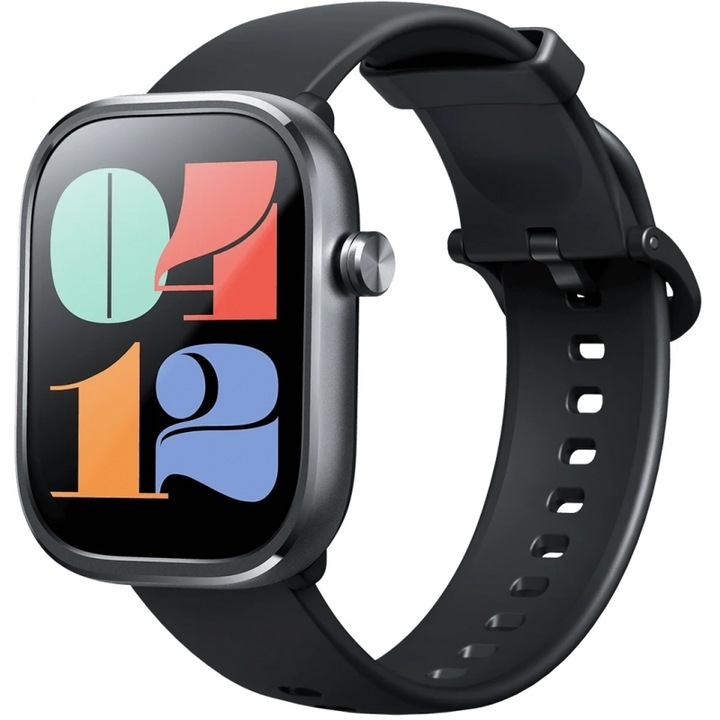 Smartwatch MIBRO C4, 2.01" TFT, 2 ATM, negru