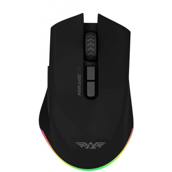 Mouse de gaming ARMAGGEDDON TRI-MODE 10000CPI, negru