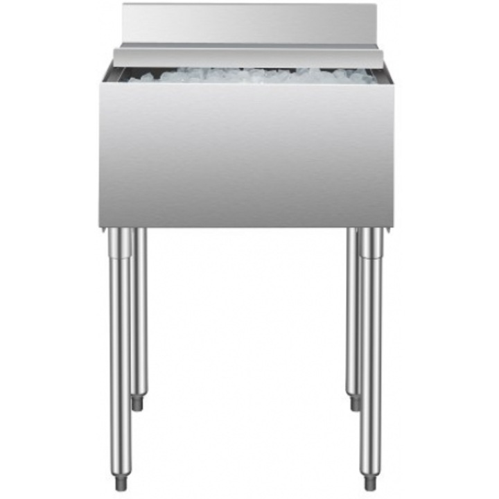 Кофа за лед VEVOR 61 L с капак и стойка за торби