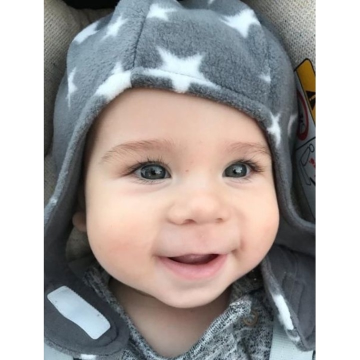 Caciula Fleece Minene, Unicorn roz, 18-24 luni