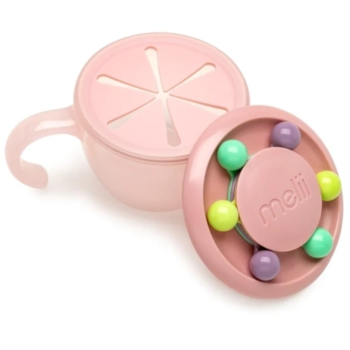 Cutie alimentara Melii, roz